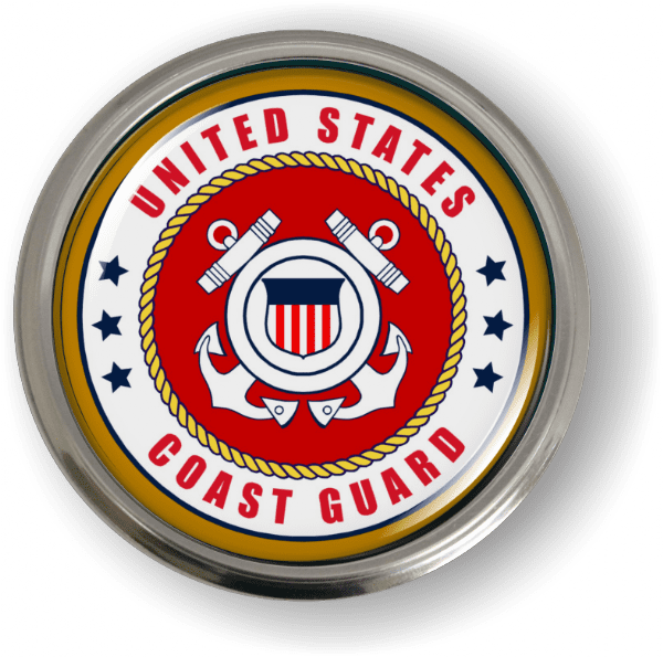 United States Coast Guard 3D Emblem